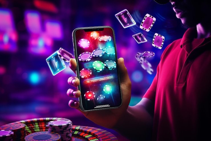 Pengguna Indonesia membaca menu mobile